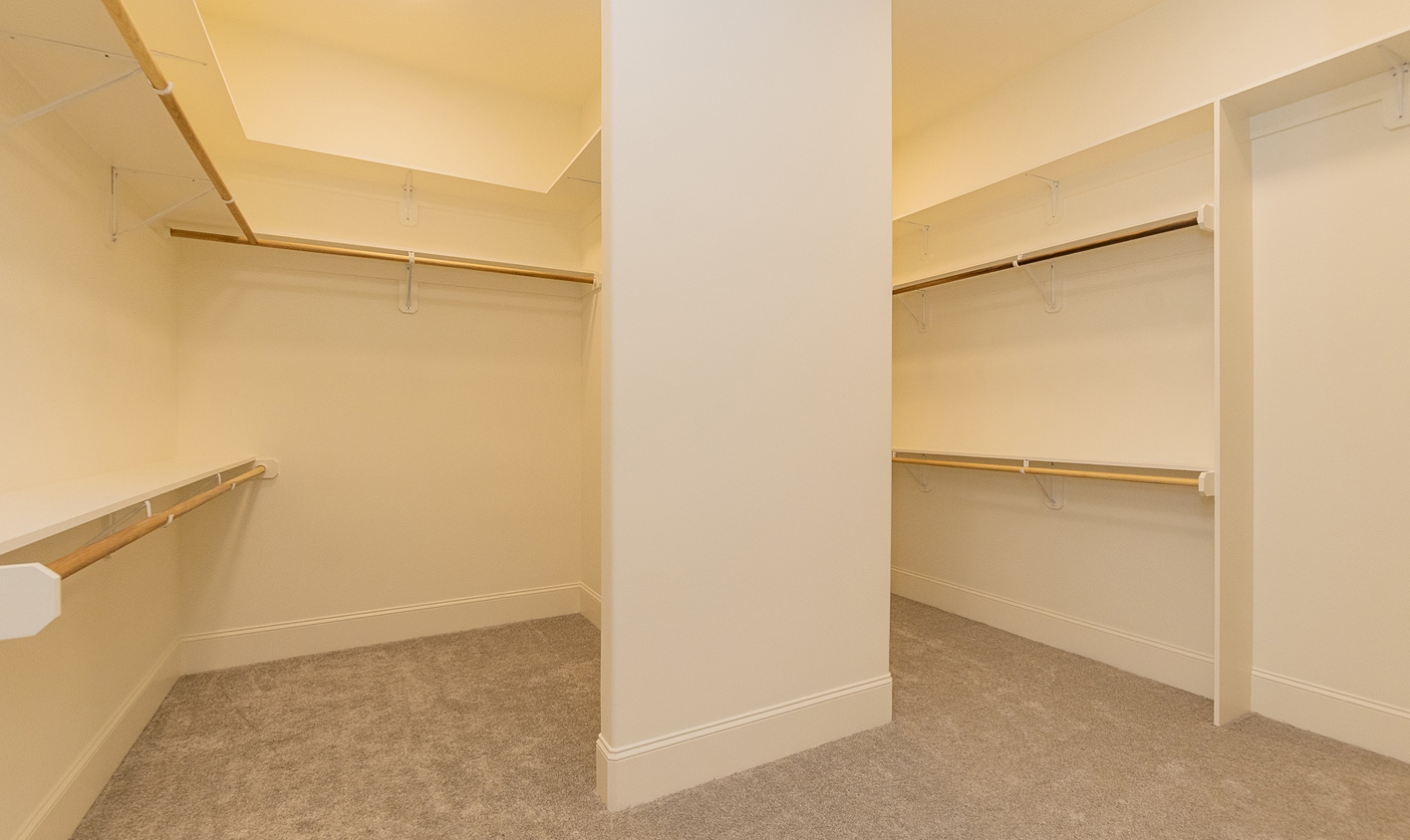 The Pine Walk in Closet
