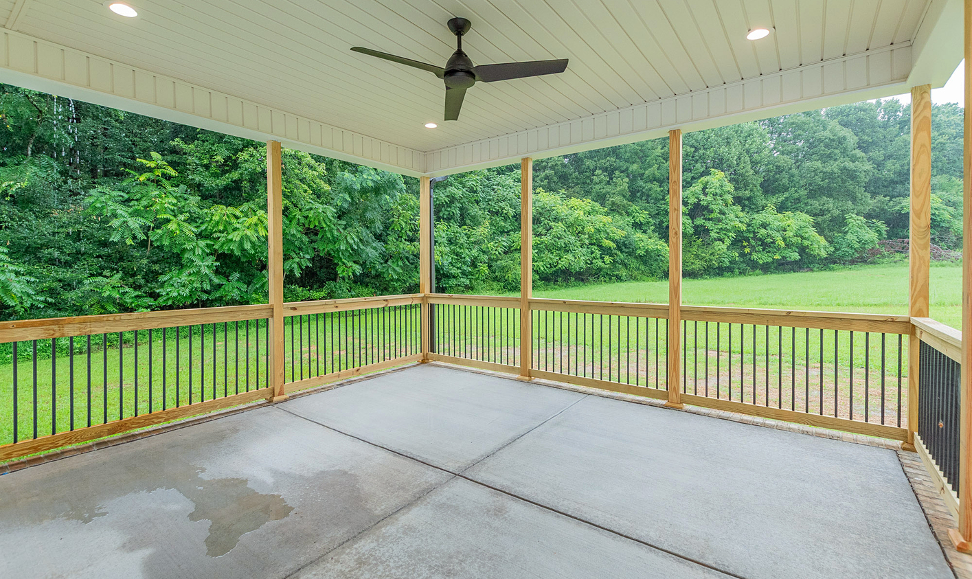 The Bowman I Back Porch 