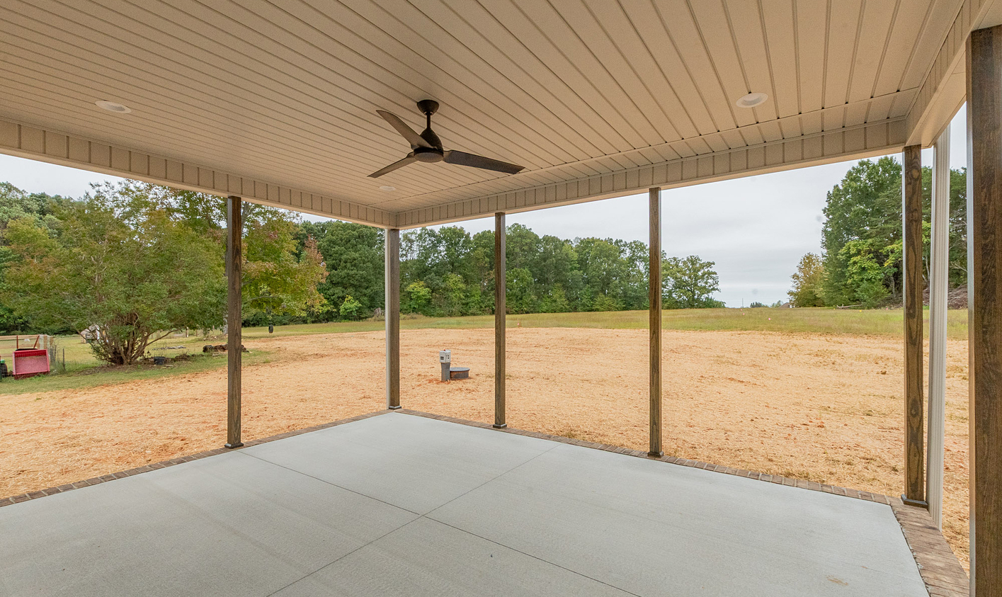 The Bowman II Back Porch 