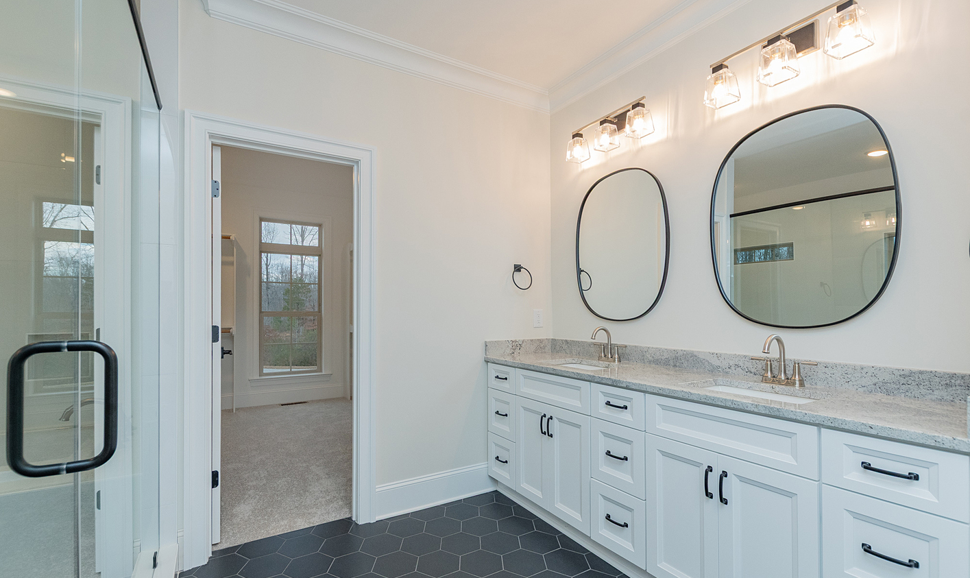The White Oak Master Bathroom