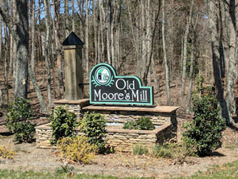 Old Moore's Mill Entrance