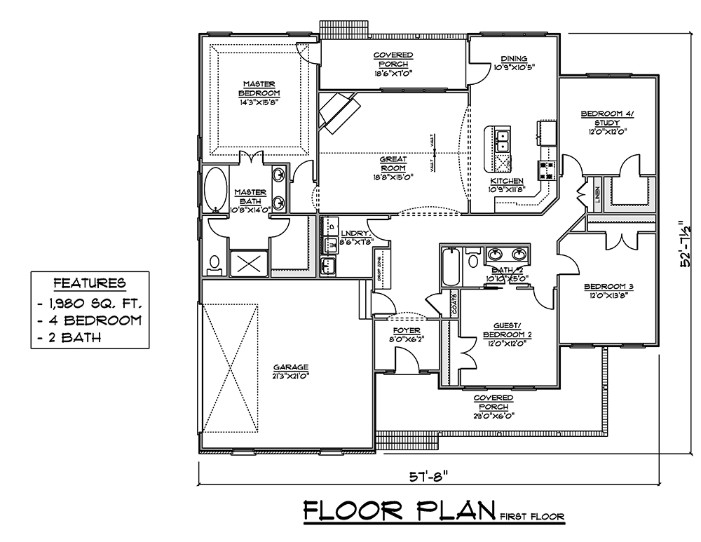 The ColleyBrooke Floor Plan